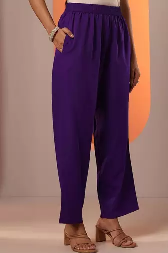 women ethnic motifs printed regular kurta with trousers & with dupatta