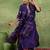 ethnic motifs yoke design sequinned straight kurta with trousers & dupatta