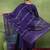 ethnic motifs yoke design sequinned straight kurta with trousers & dupatta