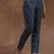 womens blue printed anarkali kurta with trousers & dupatta