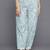 ethnic motifs printed round neck a-line kurta with salwar