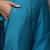 ethnic motifs embroidered straight kurta with trousers & dupatta
