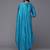 ethnic motifs embroidered straight kurta with trousers & dupatta