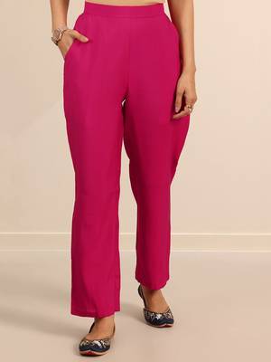 floral yoke design v-neck zari straight kurta with trousers and dupatta 7