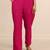 floral yoke design v-neck zari straight kurta with trousers and dupatta