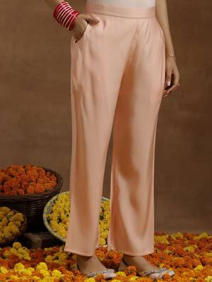 ethnic embroidered sequinned u-neck straight kurta with trouser and dupatta 7