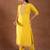 floral yoke design kurta with trouser & dupatta