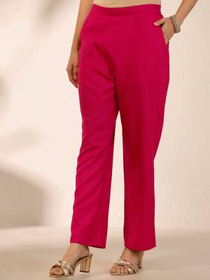 women embroidered regular kurta with trousers & with dupatta 7