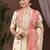 floral printed keyhole neck straight kurta with trousers & dupatta