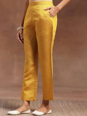 ethnic motifs printed mirror work straight kurta with trousers & dupatta 3