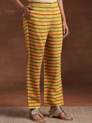 floral printed empire sequinned a-line kurta with trousers & dupatta 7