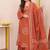 Women   s Pure Cotton Bandhani Printed Kurta Set with Palazzo Pants & Dupatta | Embroidered Work Ethnic Wear