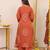 Women   s Pure Cotton Bandhani Printed Kurta Set with Palazzo Pants & Dupatta | Embroidered Work Ethnic Wear