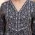 Black  pure cotton printed tunic for women