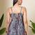 Multi  pure cotton printed tunic for women