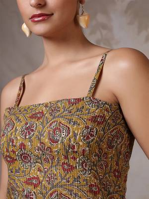 Multi  pure cotton printed tunic for women 3