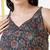 Multi  pure cotton printed tunic for women