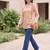 Multi  pure cotton printed tunic for women