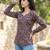 Multi  pure cotton printed tunic for women