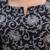 Black  pure cotton printed tunic for women