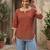 Maroon  pure cotton printed tunic for women