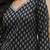 Black  pure cotton printed tunic for women