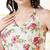 White  pure cotton printed tunic for women