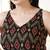 Black  pure cotton printed tunic for women