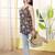 Green  pure cotton printed tunic for women