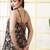 Green  pure cotton printed tunic for women