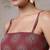 Maroon  pure cotton printed tunic for women