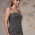Black  pure cotton printed tunic for women