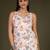 Off white  pure cotton printed tunic for women