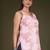 Pink  pure cotton printed tunic for women