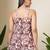 Off white  pure cotton printed tunic for women
