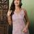 Mauve  pure cotton printed tunic for women