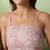 Mauve  pure cotton printed tunic for women