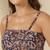 Blue  pure cotton printed tunic for women