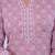 Purple  pure cotton printed tunic for women