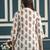 Off white  pure cotton printed tunic for women
