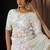 white lustrous satin sequins beads embellished applique work designer saree