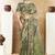 olive two tone paper embroidery stone handwork digital traditional print saree