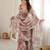 Sage green tebby organza palazzo suit