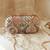 Multicolor long clutch and black mini lotus potli navratri combo