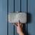 Grace beige flap bag and glitz silver clutch combo