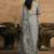 gray satin double weave jacquard embroidery highlighted black stones pearls designer saree
