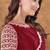 maroon crepe moti with hand work designer saree