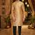Buy classic golden silk men's kurta pajama set