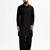 black cotton men's pathani kurta pajama set
