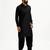 black cotton men's pathani kurta pajama set